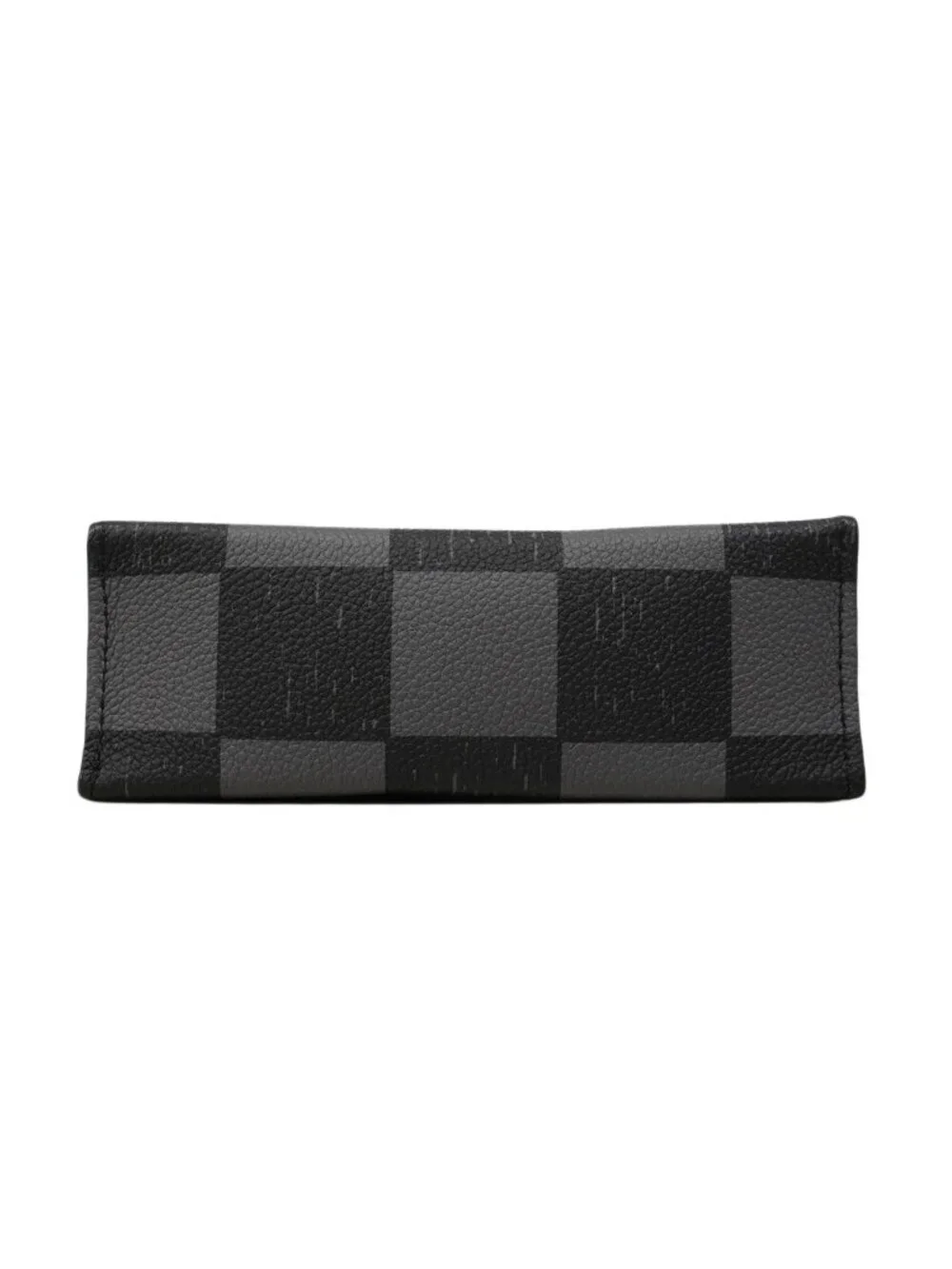 Louis Vuitton Handbag Damier Checkerboard Sac Plat XS Black 2-Way